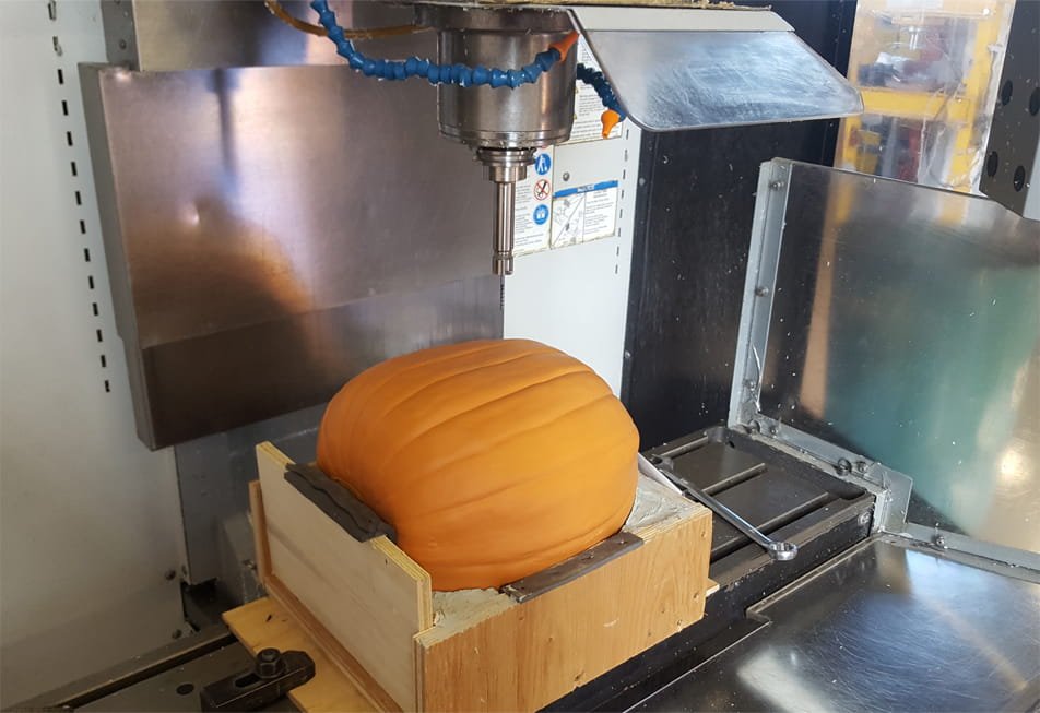 CNC machined pumpkins